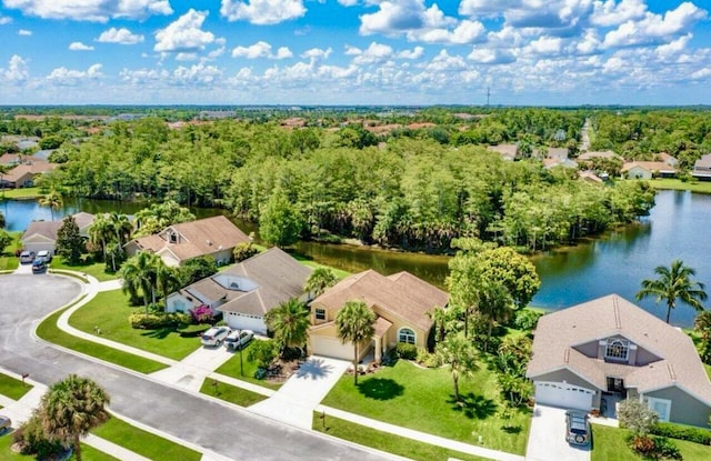 9681 Pine Trail Ct, Lake Worth, FL 33467 - aerial perspective of suburban area featuring a large body of water