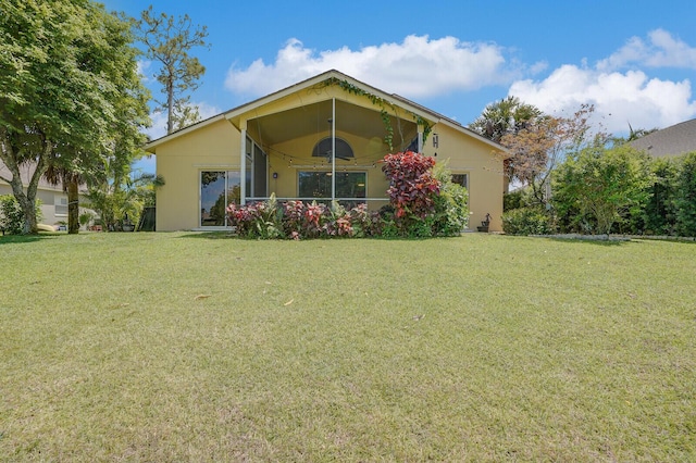 9681 Pine Trail Ct, Lake Worth, FL 33467 - view of front facade with a front lawn