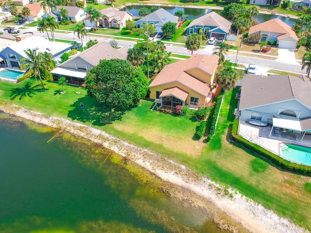 9681 Pine Trail Ct, Lake Worth, FL 33467 - aerial view of residential area with a large body of water