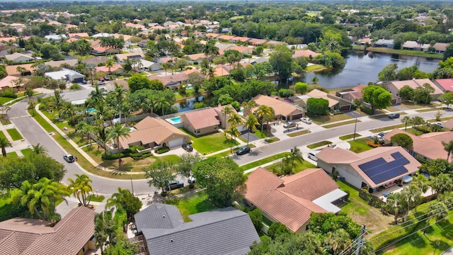 21065 Escondido Way, Boca Raton, FL 33433 - aerial view of residential area featuring a nearby body of water