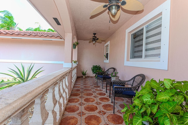 22031 SW 127th Ave, Miami, FL 33170 - view of patio / terrace featuring a ceiling fan