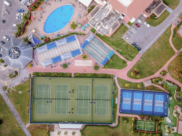bird's eye view