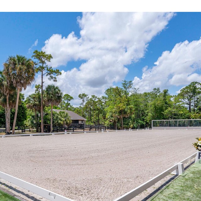 17225 Mare Ln, Loxahatchee, FL 33470 - view of property's community with an enclosed horse arena