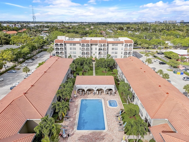 bird's eye view