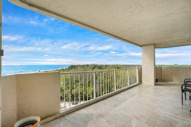4001 N Ocean Blvd Unit 1108, Boca Raton, FL 33431 - balcony featuring a water view
