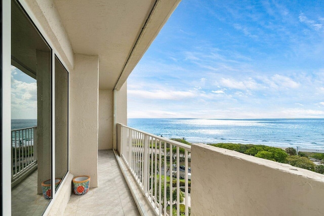 4001 N Ocean Blvd Unit 1108, Boca Raton, FL 33431 - balcony featuring a water view