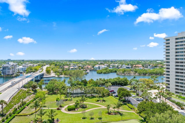 4001 N Ocean Blvd Unit 1108, Boca Raton, FL 33431 - bird's eye view of a large body of water and a notable bridge