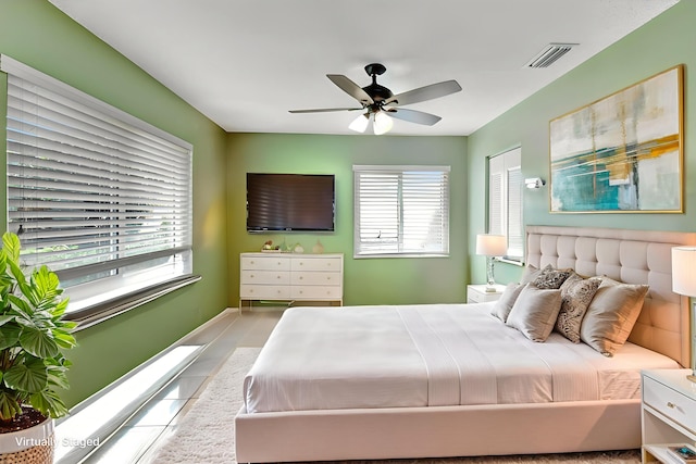 5154 Privet Pl Unit A, Delray Beach, FL 33484 - bedroom featuring ceiling fan and a closet