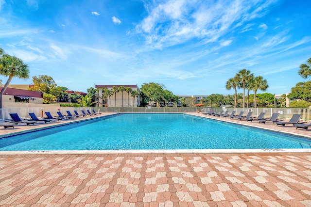3301 NW 47th Ter Unit 410, Lauderdale Lakes, FL 33319 - pool with fence and a patio