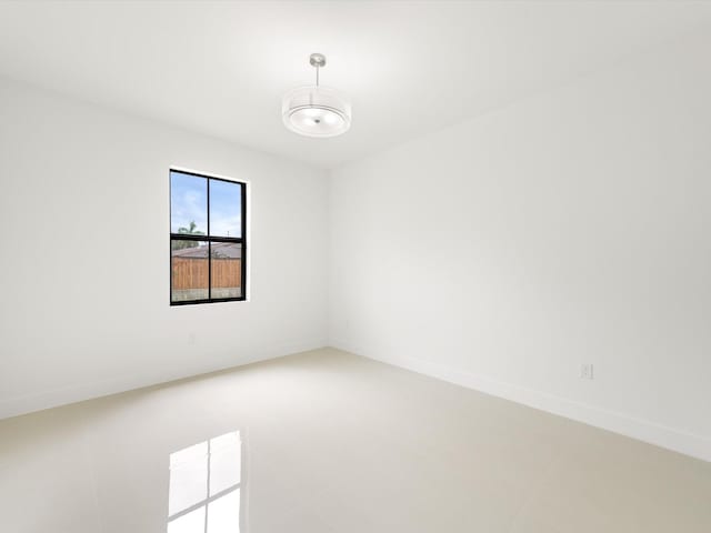 view of empty room