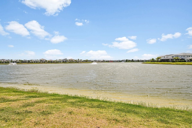 property view of water