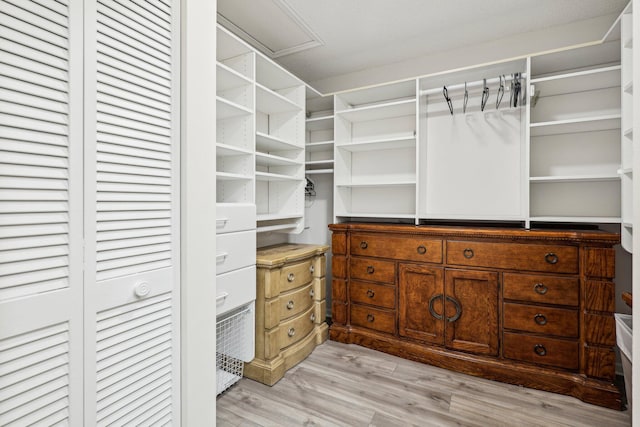 5748 Fox Hollow Dr Unit D, Boca Raton, FL 33486 - walk in closet featuring light wood finished floors
