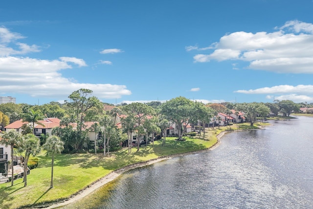 5748 Fox Hollow Dr Unit D, Boca Raton, FL 33486 - view of water feature featuring a residential view