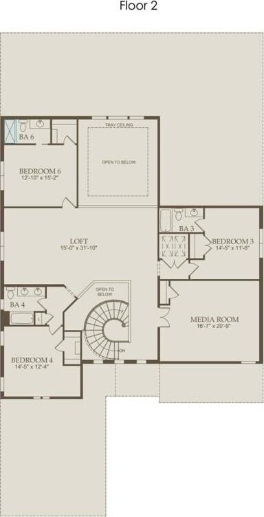 20136 Se Bridgewater Drive Livingston Model, Jupiter, FL 33458 - plan