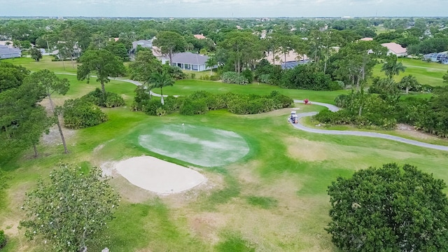 view of community with golf course view and a residential view