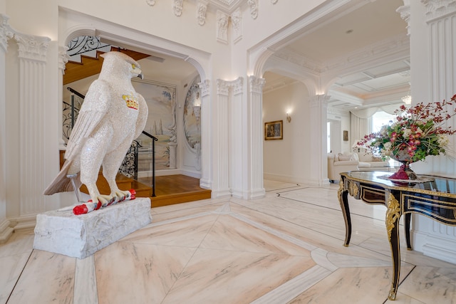 view of community lobby