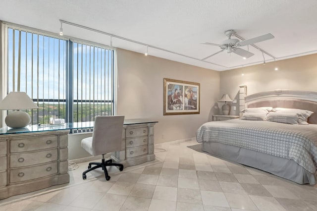 7578 Regency Lake Dr Unit 702, Boca Raton, FL 33433 - bedroom with ceiling fan