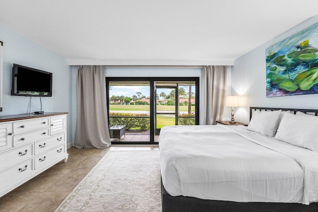 4107 Kittiwake Ct Kittiwake, Unit Kittiwake, Boynton Beach, FL 33436 - tiled bedroom with access to outside