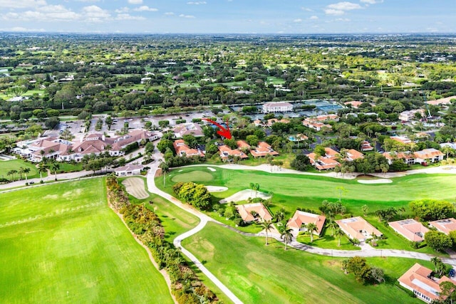 4107 Kittiwake Ct Kittiwake, Unit Kittiwake, Boynton Beach, FL 33436 - aerial view of property's location featuring nearby suburban area and a golf course