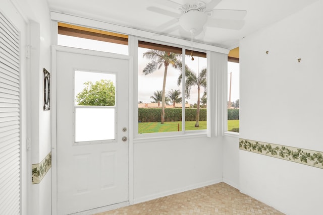 view of patio / terrace featuring fence