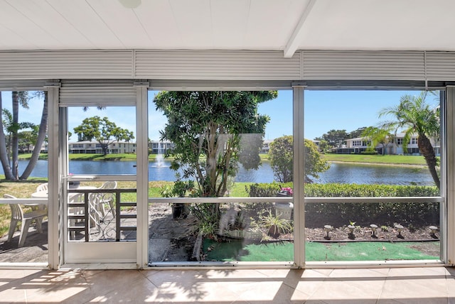 1341 NW 19 Th Ter Unit A, Delray Beach, FL 33445 - doorway with a water view
