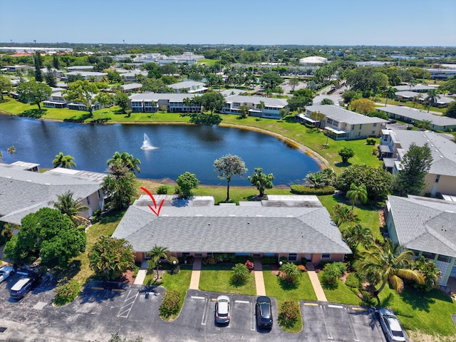 1341 NW 19 Th Ter Unit A, Delray Beach, FL 33445 - aerial view of residential area with a nearby body of water