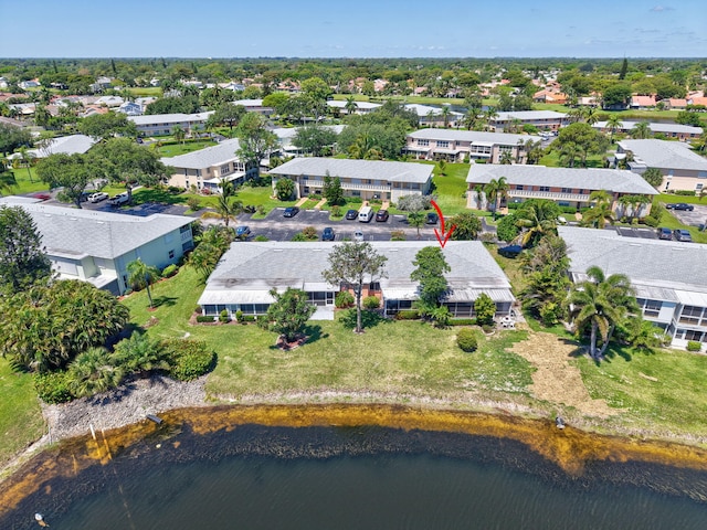 1341 NW 19 Th Ter Unit A, Delray Beach, FL 33445 - aerial overview of property's location with a large body of water and nearby suburban area