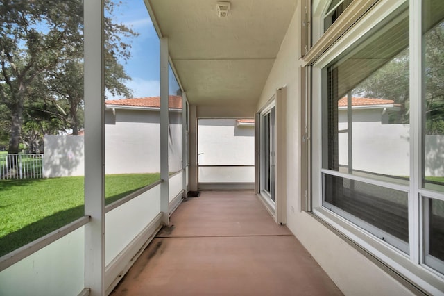 12249 Blair Ave, Boynton Beach, FL 33437 - view of unfurnished sunroom