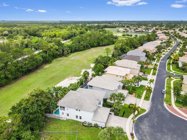 2256 Ridgewood Ct, Royal Palm Beach, FL 33411 - aerial perspective of suburban area featuring a local golf course and a nearby body of water