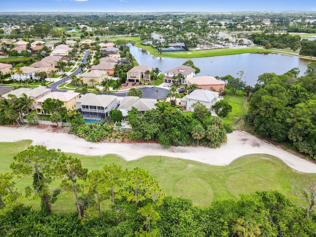 2256 Ridgewood Ct, Royal Palm Beach, FL 33411 - aerial view of property's location with nearby suburban area, a large body of water, and a golf club