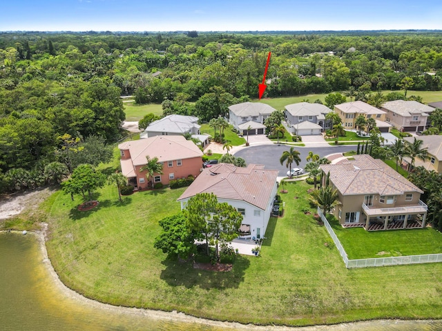 2256 Ridgewood Ct, Royal Palm Beach, FL 33411 - aerial view of residential area featuring a forest