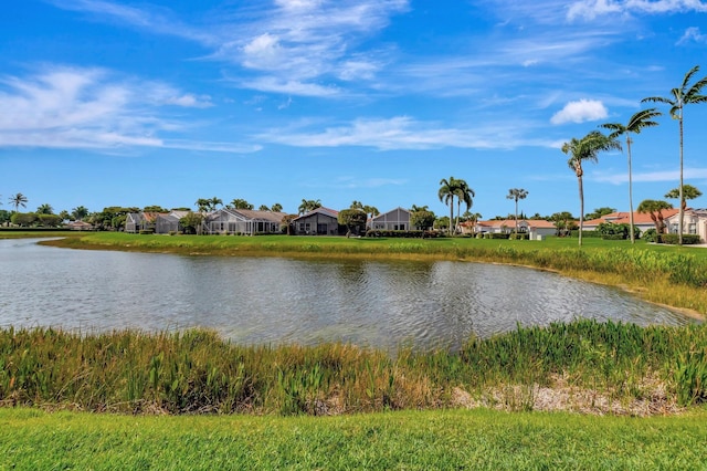 water view with a residential view