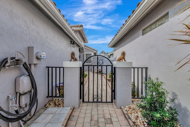 view of gate