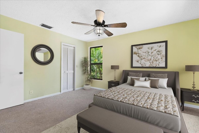 12610 63rd Ln N, The Acreage, FL 33412 - bedroom with baseboards, carpet, a closet, and visible vents