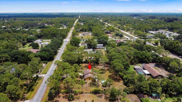12610 63rd Ln N, The Acreage, FL 33412 - aerial view with a wooded view