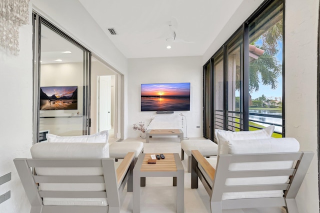 16873 Isle Of Palms Dr Unit C, Delray Beach, FL 33484 - interior space featuring visible vents and recessed lighting