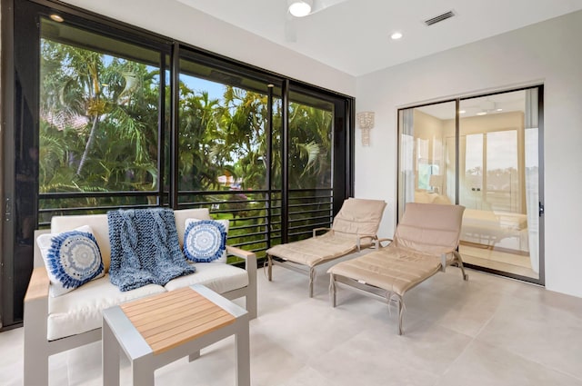 16873 Isle Of Palms Dr Unit C, Delray Beach, FL 33484 - sunroom / solarium with visible vents