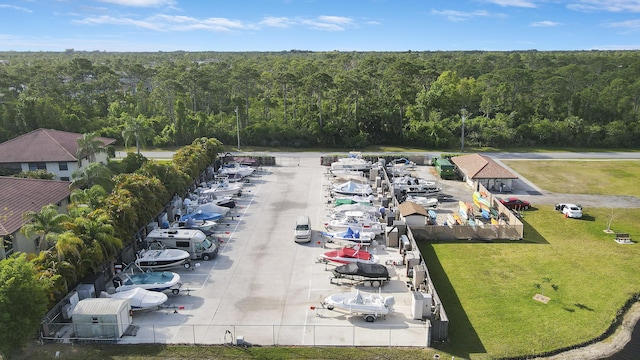 671 SW S River Dr Unit 207, Stuart, FL 34997 - bird's eye view of a heavily wooded area