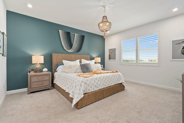 14175 SW Harker St, Port Saint Lucie, FL 34987 - carpeted bedroom with baseboards and recessed lighting