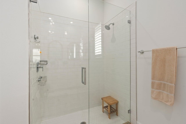 14175 SW Harker St, Port Saint Lucie, FL 34987 - full bathroom with a shower stall