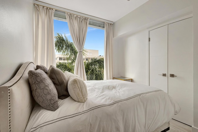 44 Cocoanut Row Unit 507A, Palm Beach, FL 33480 - bedroom with light wood finished floors