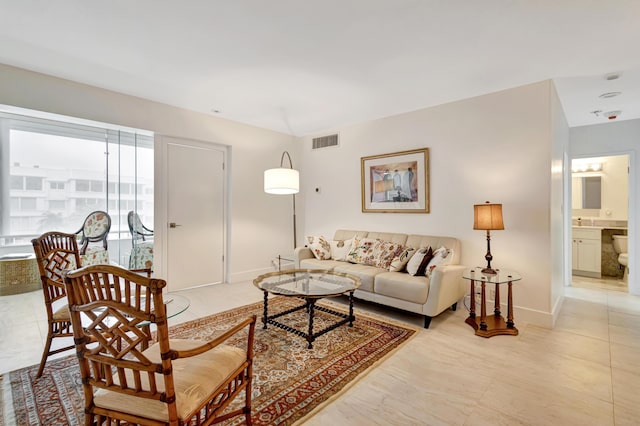 44 Cocoanut Row Unit 507A, Palm Beach, FL 33480 - living room with baseboards