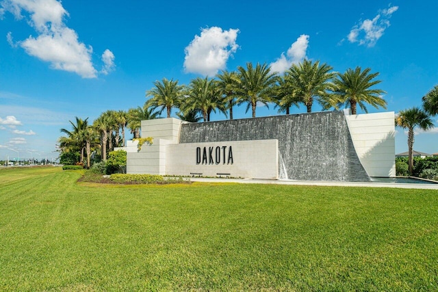 9610 Sterling Shores St, Delray Beach, FL 33446 - community / neighborhood sign with a lawn