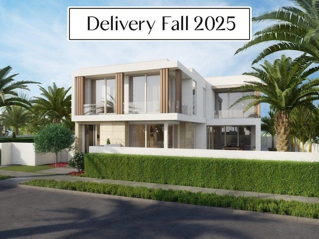 305 Grove Pl, Delray Beach, FL 33444 - back of property featuring a balcony