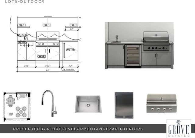 305 Grove Pl, Delray Beach, FL 33444 - floor plan / room layout
