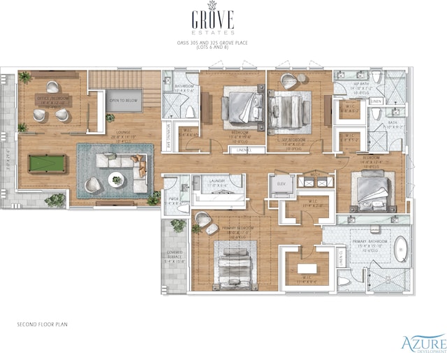 305 Grove Pl, Delray Beach, FL 33444 - room layout