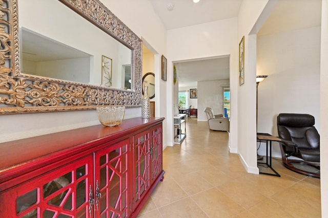 7384 NW Greenspring St, Port Saint Lucie, FL 34987 - corridor with tile patterned flooring
