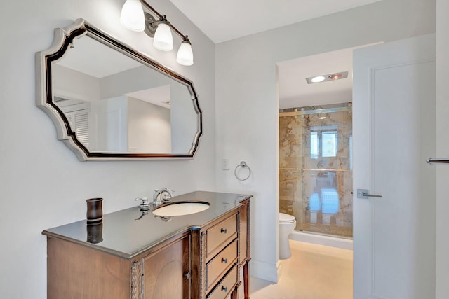 5380 N Ocean Dr Unit 5A, Riviera Beach, FL 33404 - bathroom with toilet and a marble finish shower