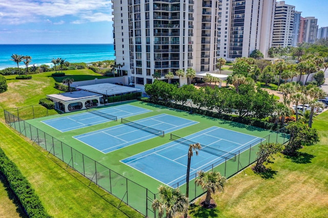 5380 N Ocean Dr Unit 5A, Riviera Beach, FL 33404 - water view featuring a view of the beach