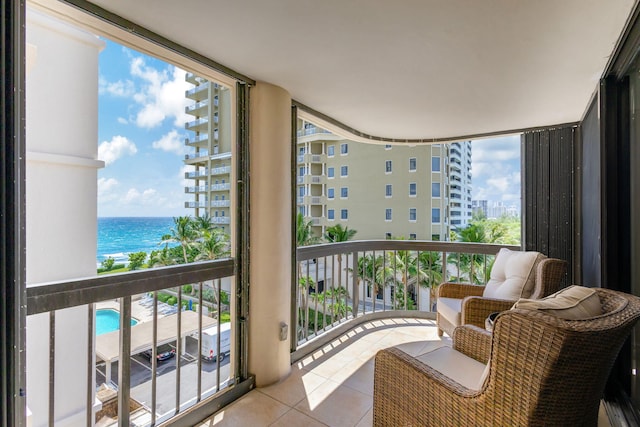5380 N Ocean Dr Unit 5A, Riviera Beach, FL 33404 - aerial view with a beach view and a water view